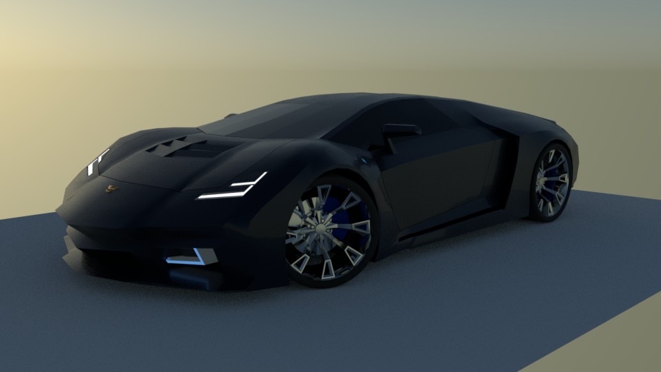 Supercar Tavaculo (Inspired by Lamborghini) preview image 3